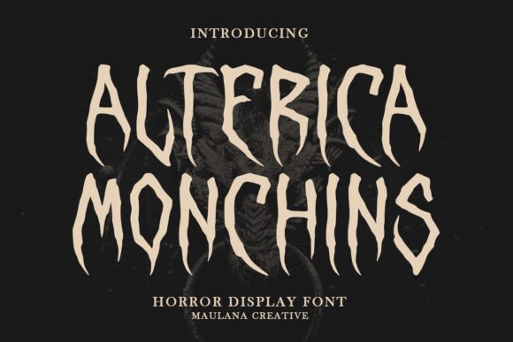 Alterica Monchins: A Magical Display Font for Brands