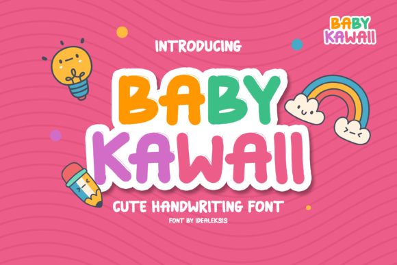 Baby Kawaii Font: The Ultimate Cute Display Typeface
