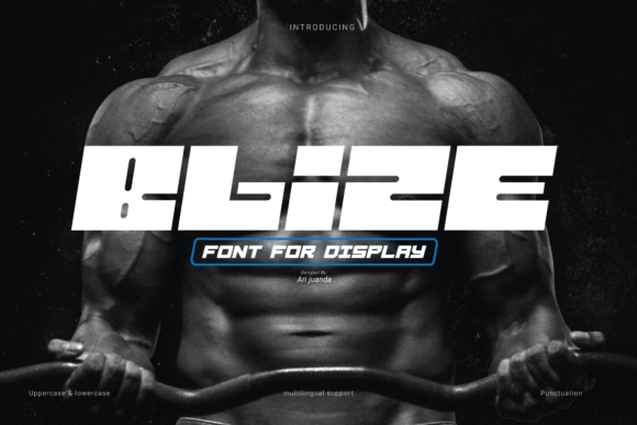 Blize: A Sharp Display Font for Modern Web Design