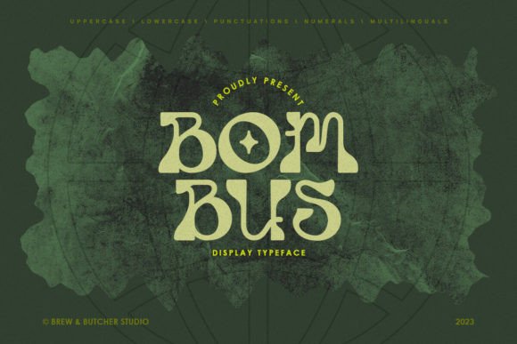 Bombus Font: A Unique Typeface for Bold Branding