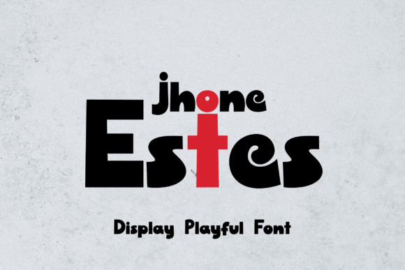 Jhone Estes: A Quirky Display Font for Bold Branding