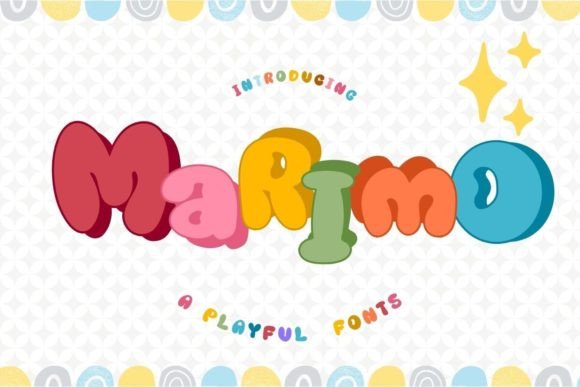 Marimo: The Groovy Display Font for Fun Branding