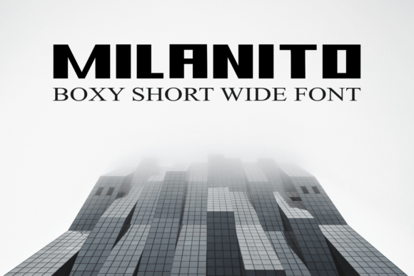 Milanito: The Bold Display Font for Handmade Brands