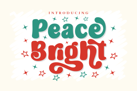 Peace Bright: A Serene Display Font for Modern Editorial Design