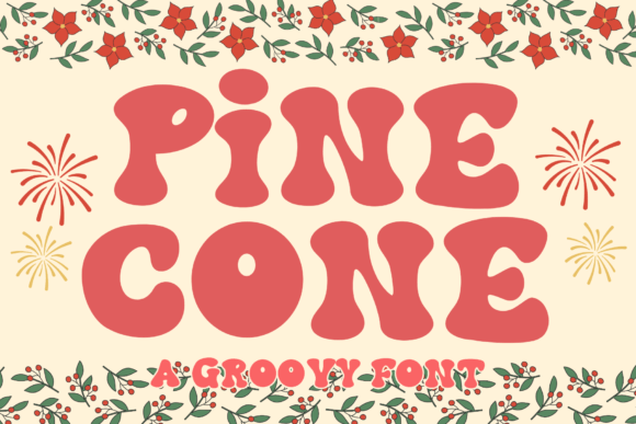 Pinecone Font Review: Retro Groovy Display for Branding