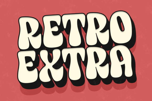 Retro Extra: A Joyful Display Font for Editorial Design