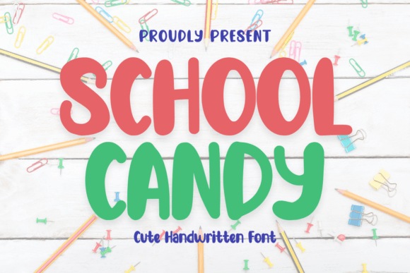 School Candy Font Review for Social Campaigns