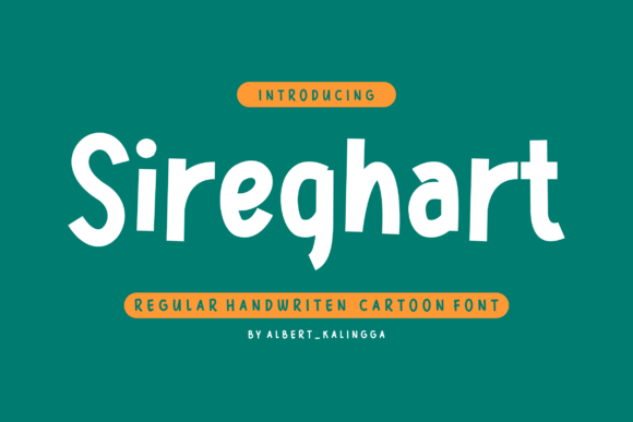 Sireghart: The Quirky Display Font for Bold Branding