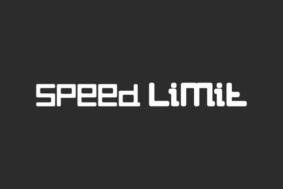 Speed Limit Font for Dynamic Editorial Headlines