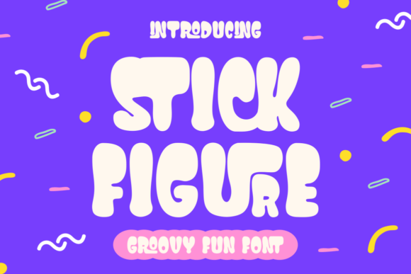 Stick Figure Font Review: Groovy Display Typography