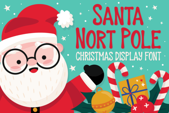 Transform Your Brand with Santa Nort Pole Typeface